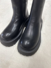 Load image into Gallery viewer, Chunky stretch ankle boot