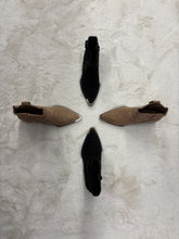 Load image into Gallery viewer, Suedette studded cowboy boots