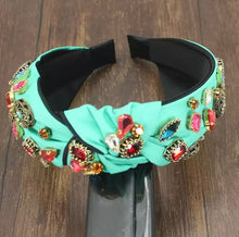 Load image into Gallery viewer, Twist jewelled headband
